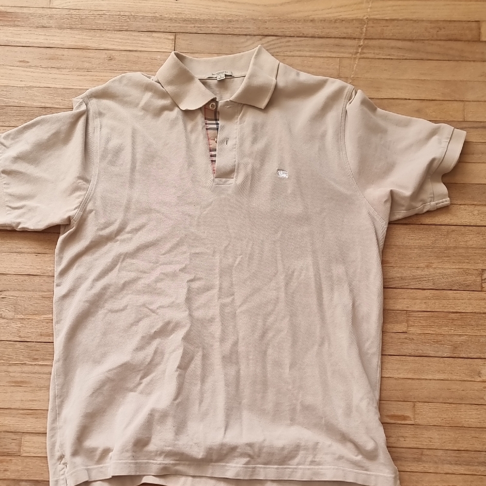Burberry Light Tan Polo Shirt